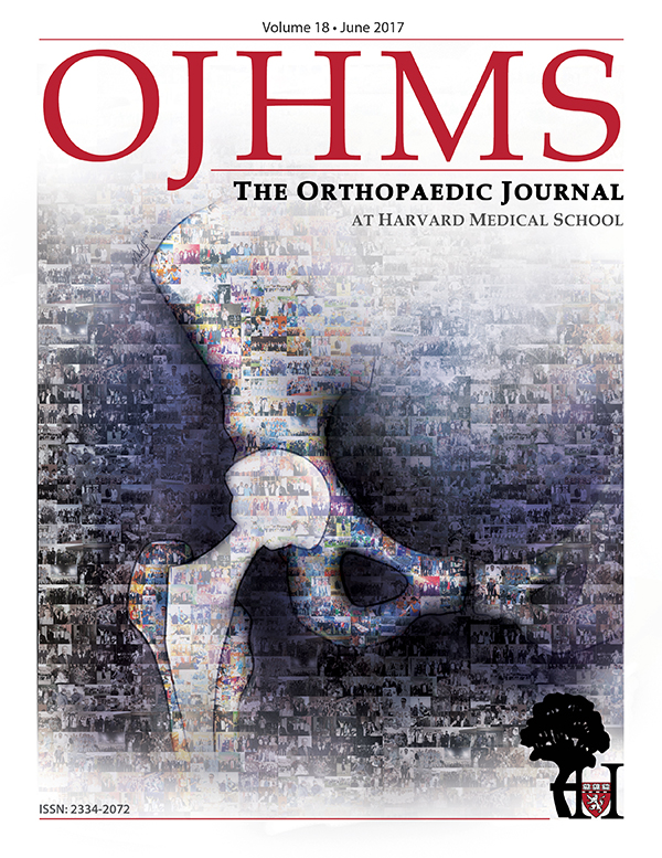 The Orthopaedic Journal at Harvard Medical School Cover, Volume 18, June 2017